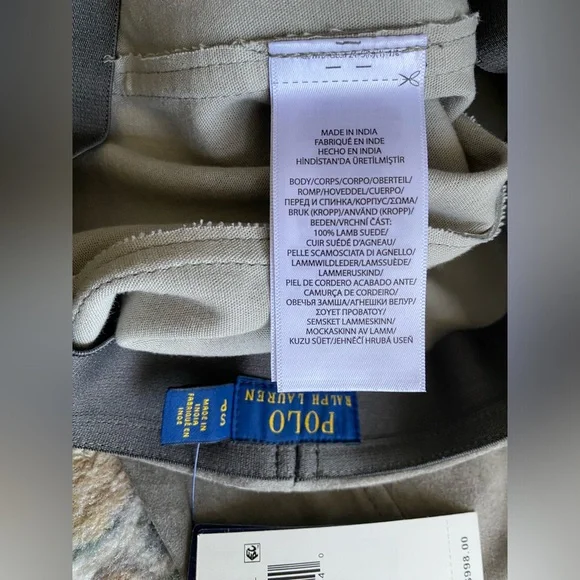 Polo Ralph Lauren Pull-on Lamb Suede pants - Picture 6 of 15